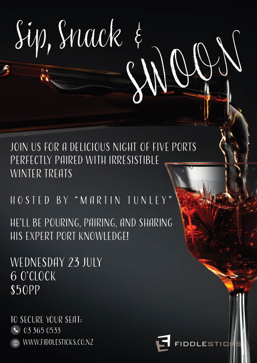 Fiddlesticks Port Night Invite June 2025
